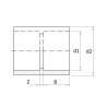 Muffe PN16