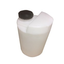 60l Tank mit Deckel PE...
