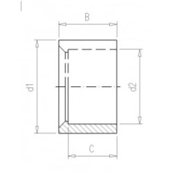 Reduktion kurz PVC PN16