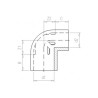 Winkel 90° mit Klebemuffe PN16